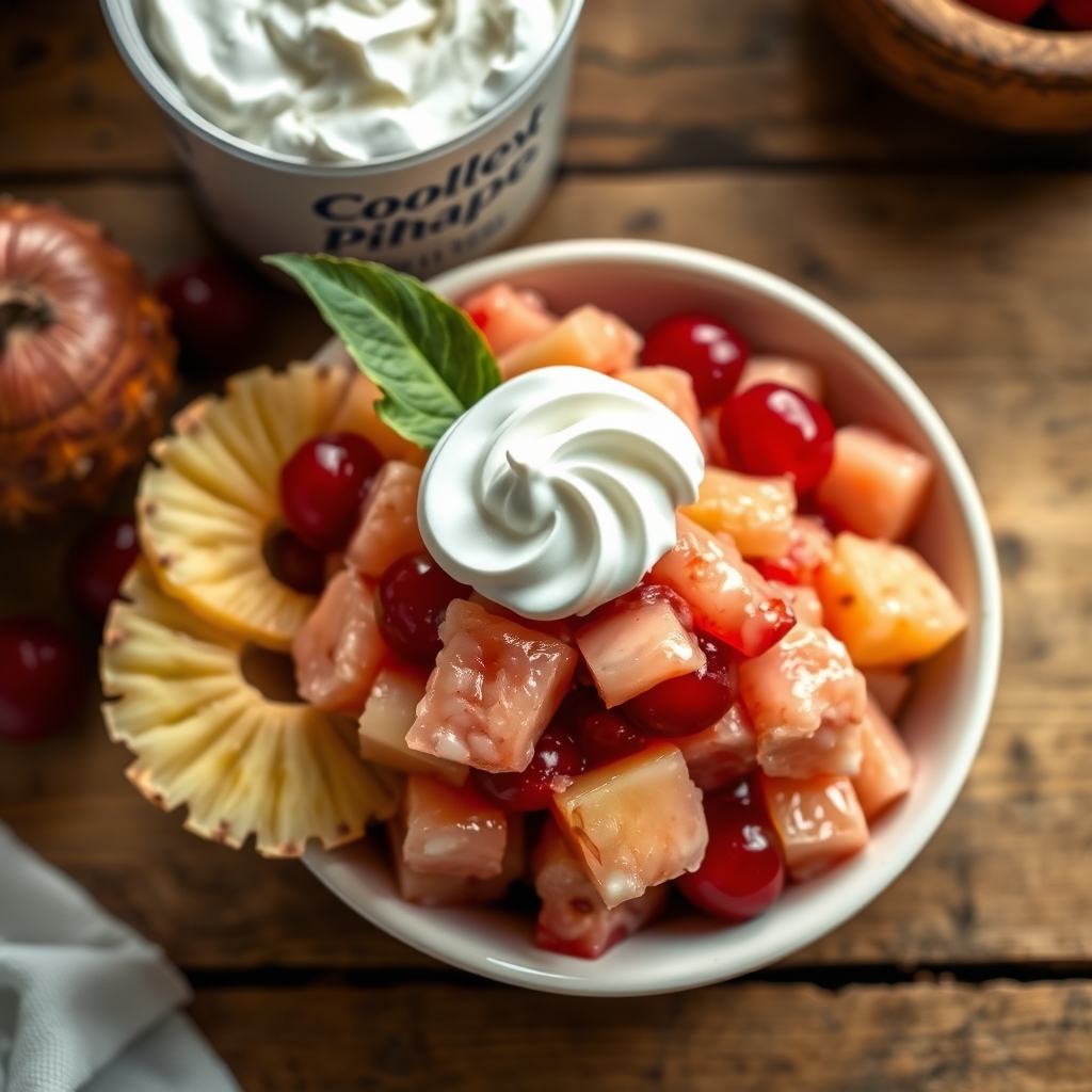 Pink Fruit Salad