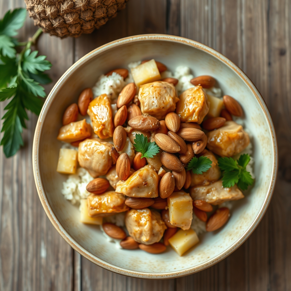Pollo Almendrado(Almond Chicken)