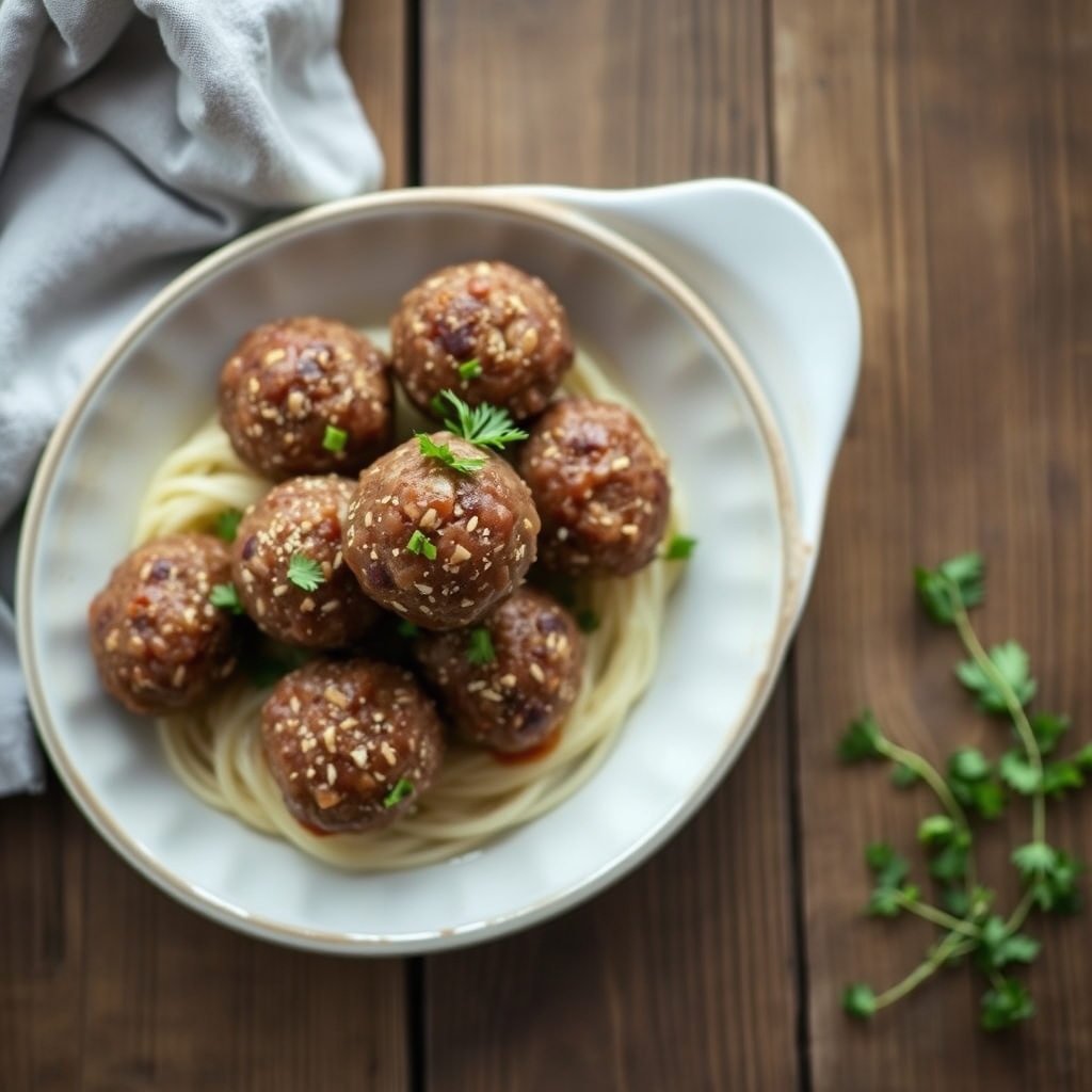 Porcupine Meat Balls