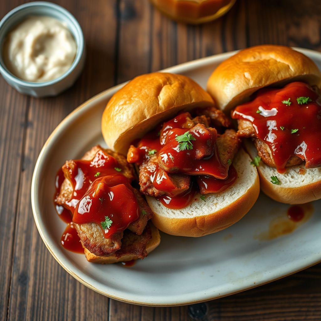 Pork Barbecue Sandwiches