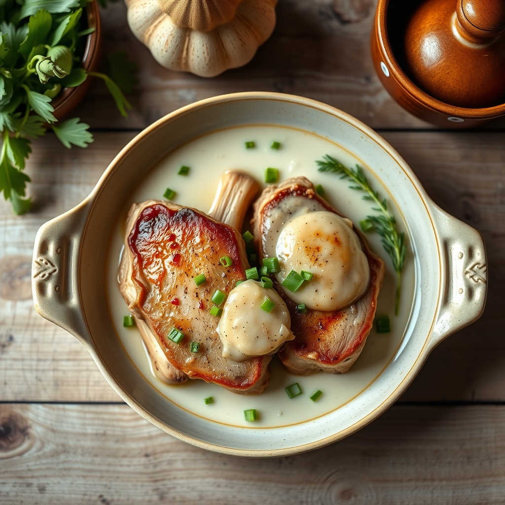 Pork Normandy