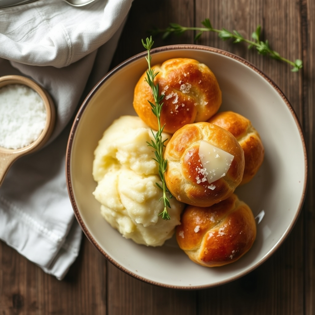 Potato Butterhorn Rolls