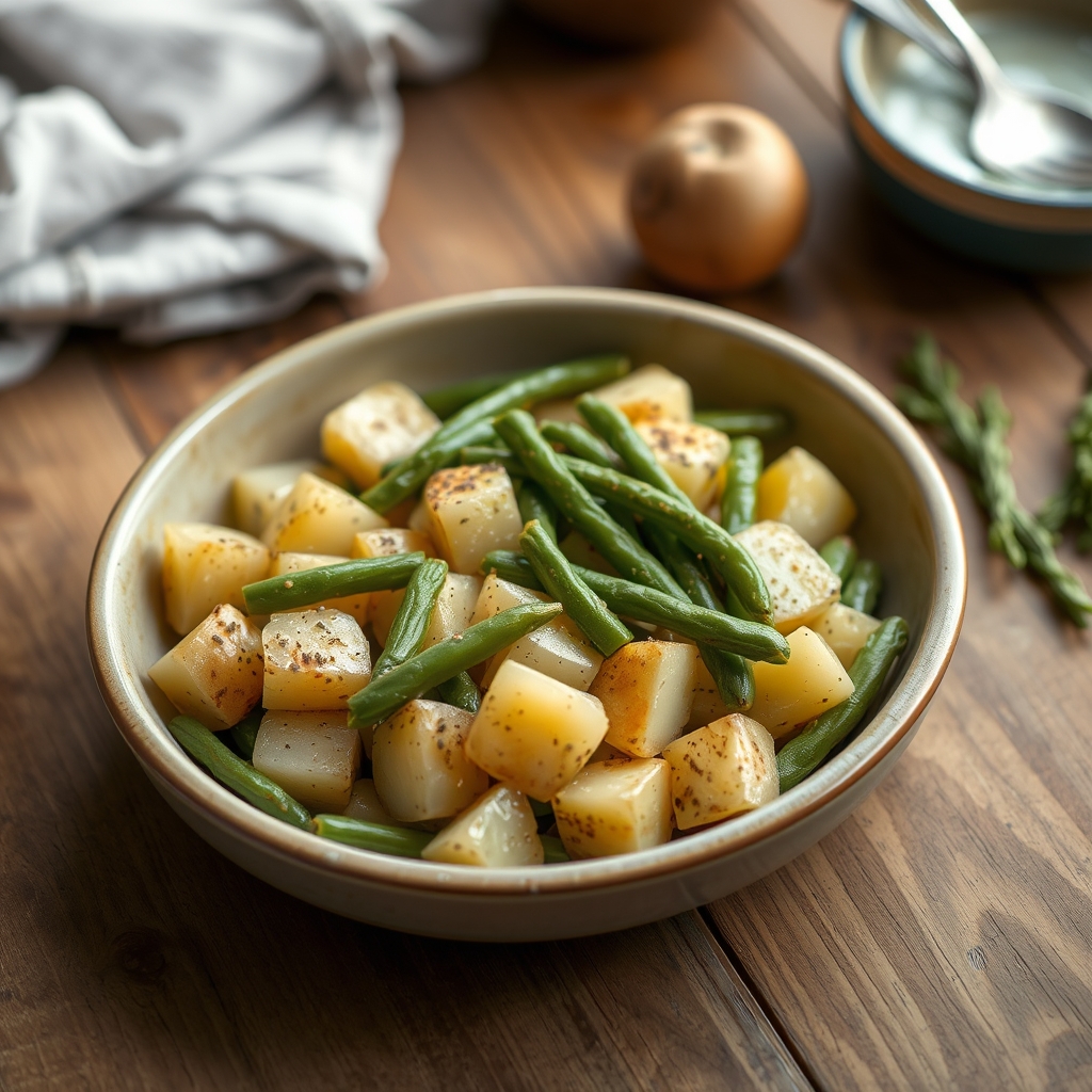 Potato Green Bean Casserole