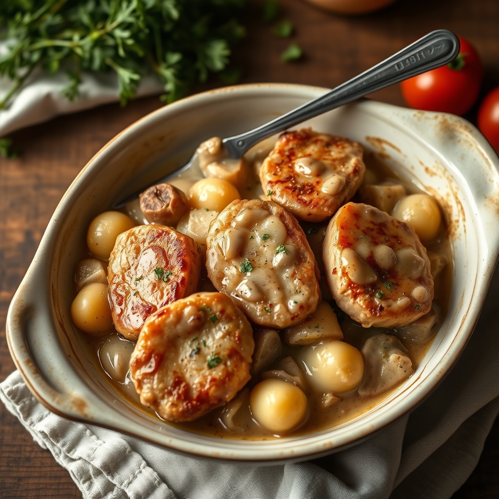 Potato Pork Chop Casserole