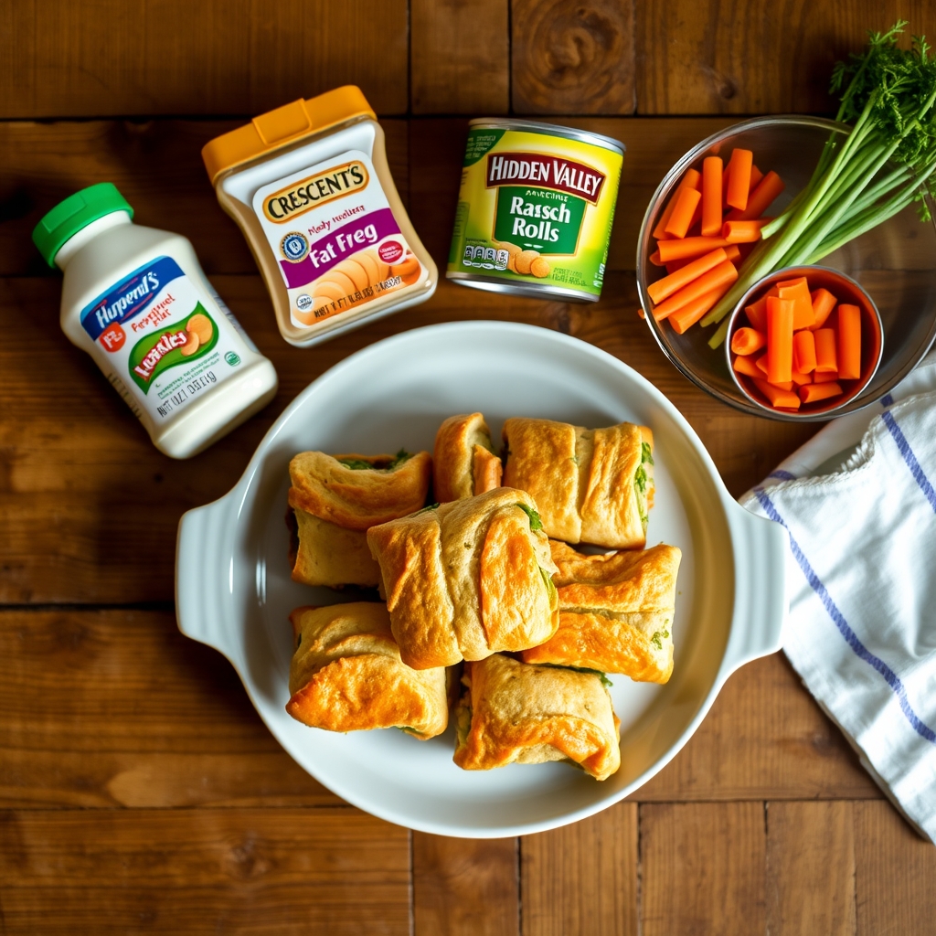 "Pretty As A Picture" Veggie Squares