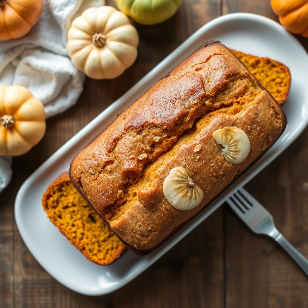 Pumpkin Applesauce Bread