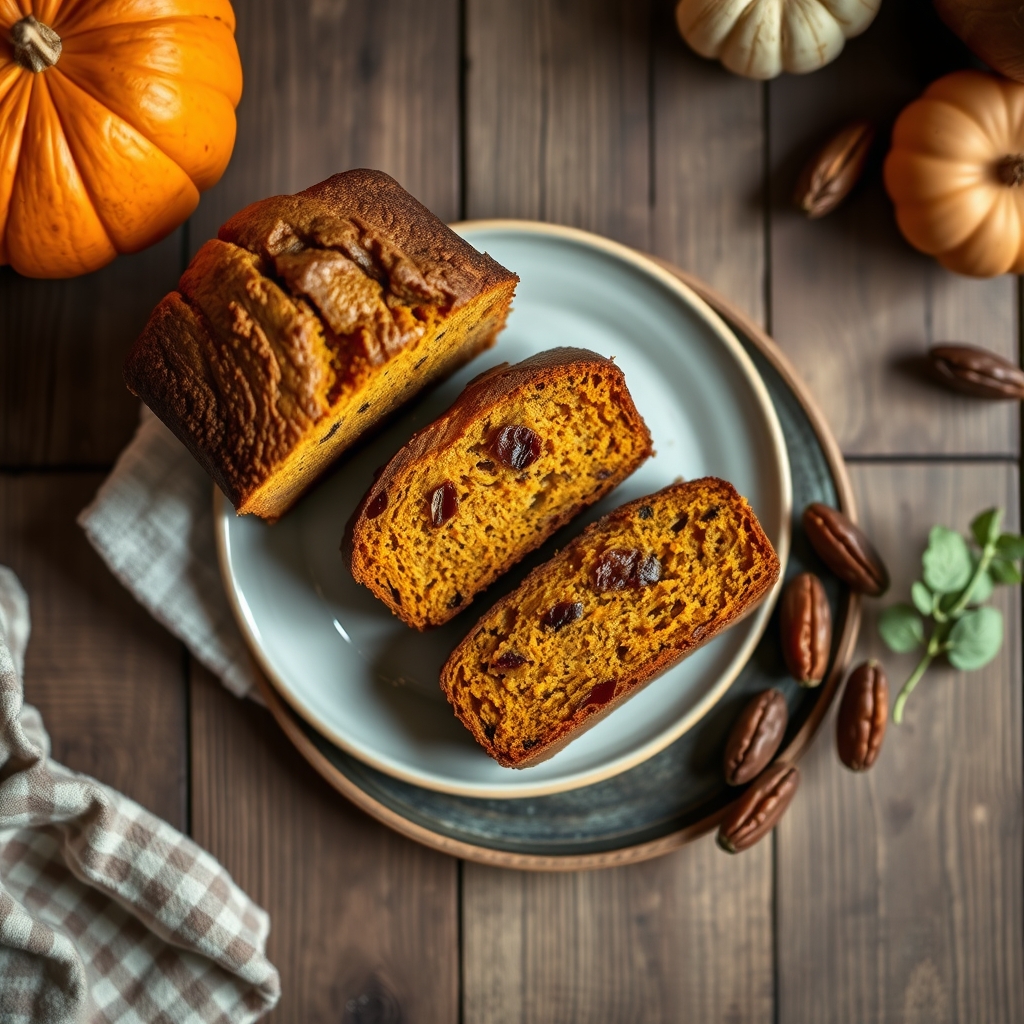 Pumpkin Date Bread