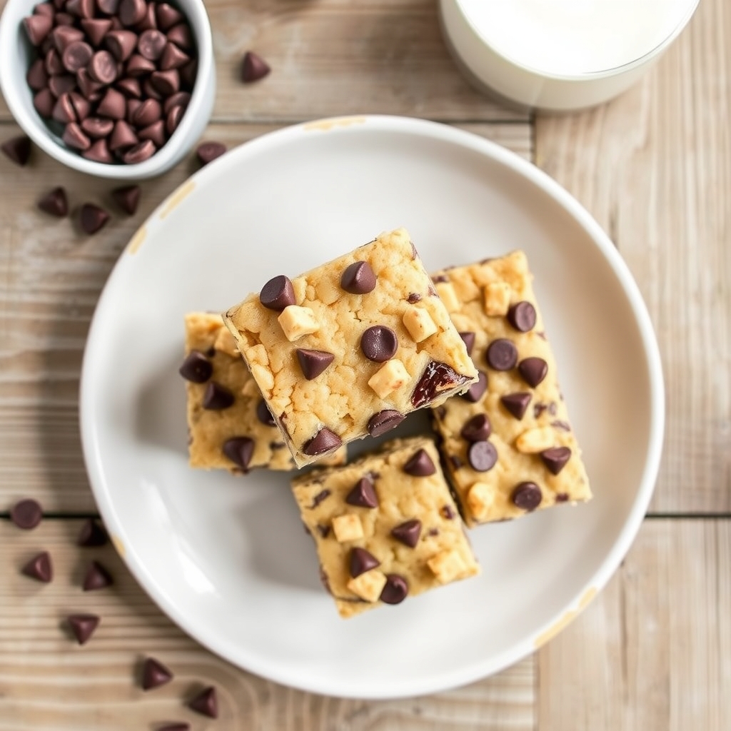 Quick Chocolate Chip Squares