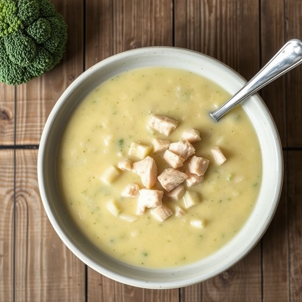 Quick Cream Of Broccoli Soup