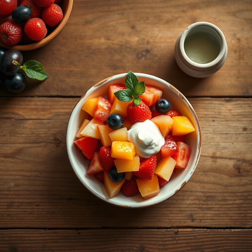 Quick Fruit Dessert