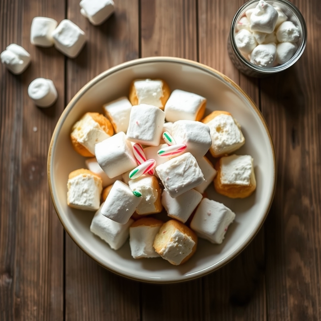 Quick Peppermint Puffs