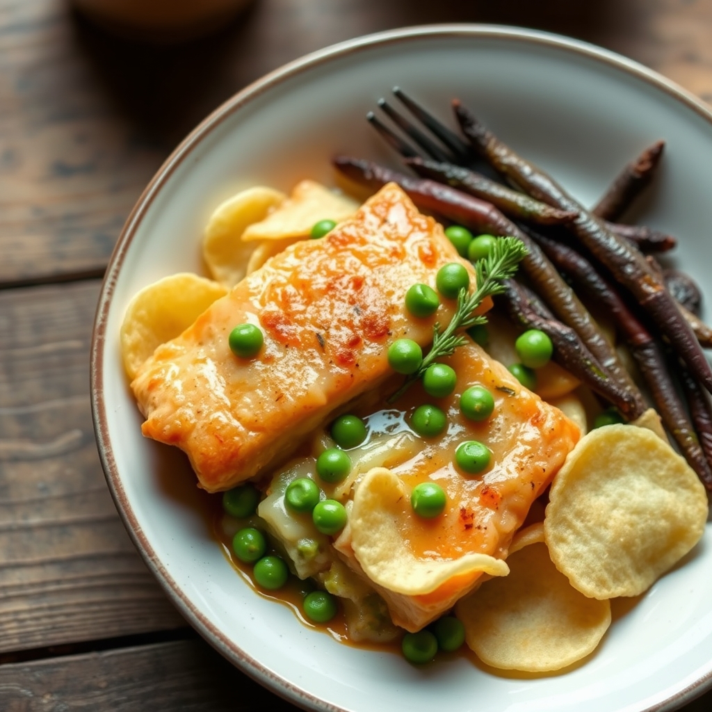 Quick Salmon Casserole