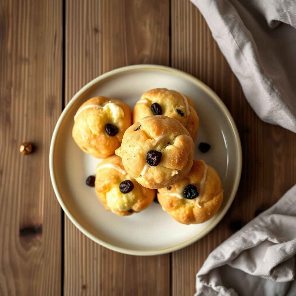 Raisin Doughnut Puffs