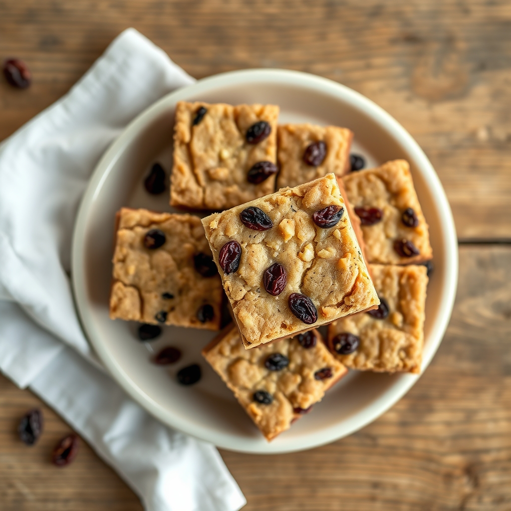 Raisin Spice Squares
