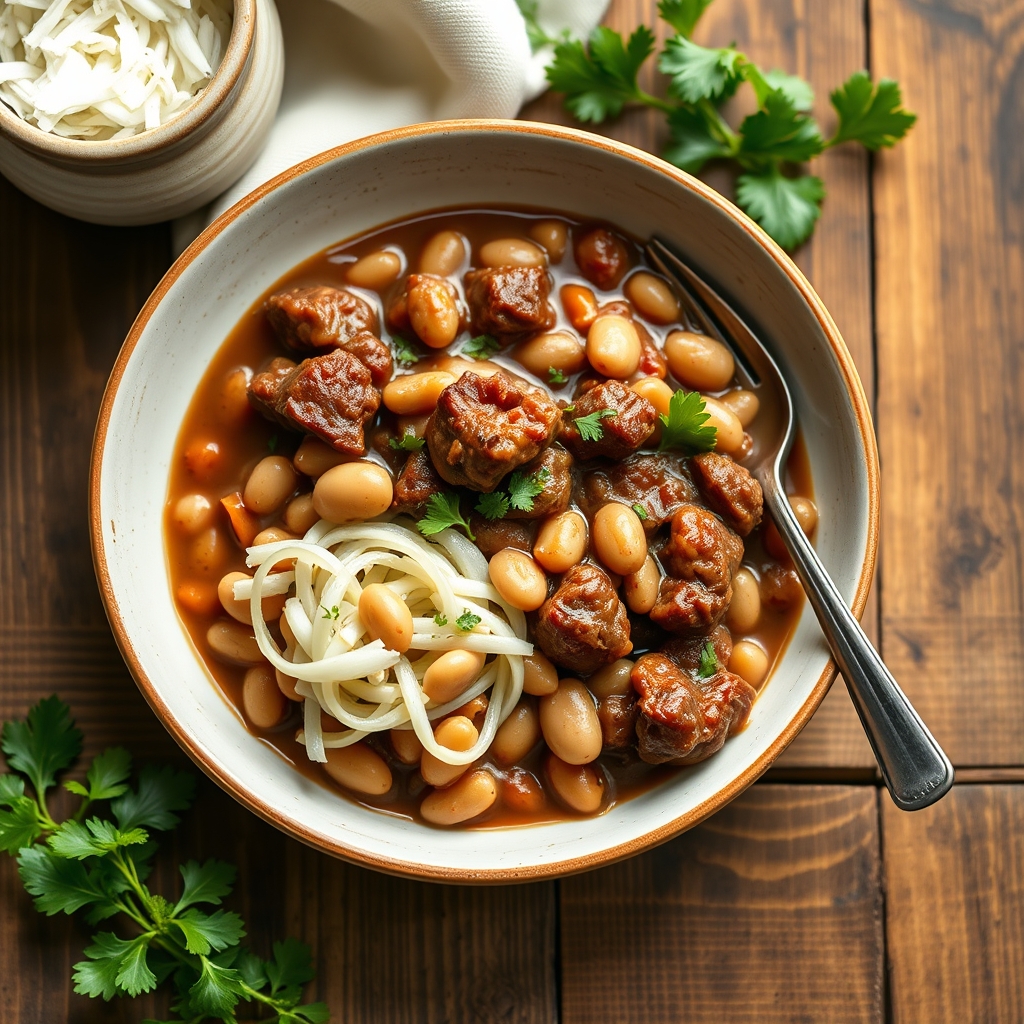 Ranch Beef And Beans