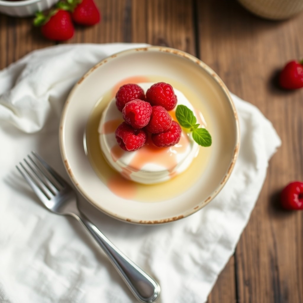 Raspberry Angel Dessert