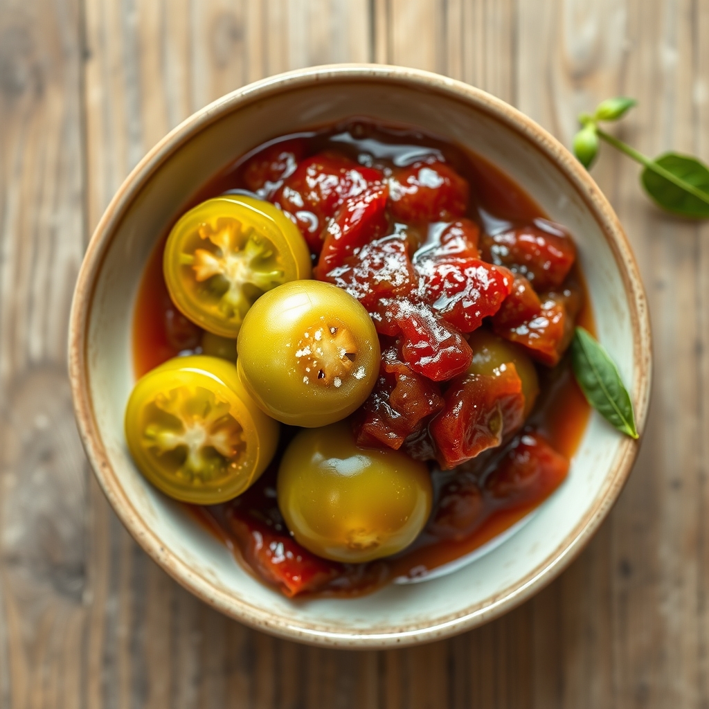 Raspberry-Green Tomato Jam