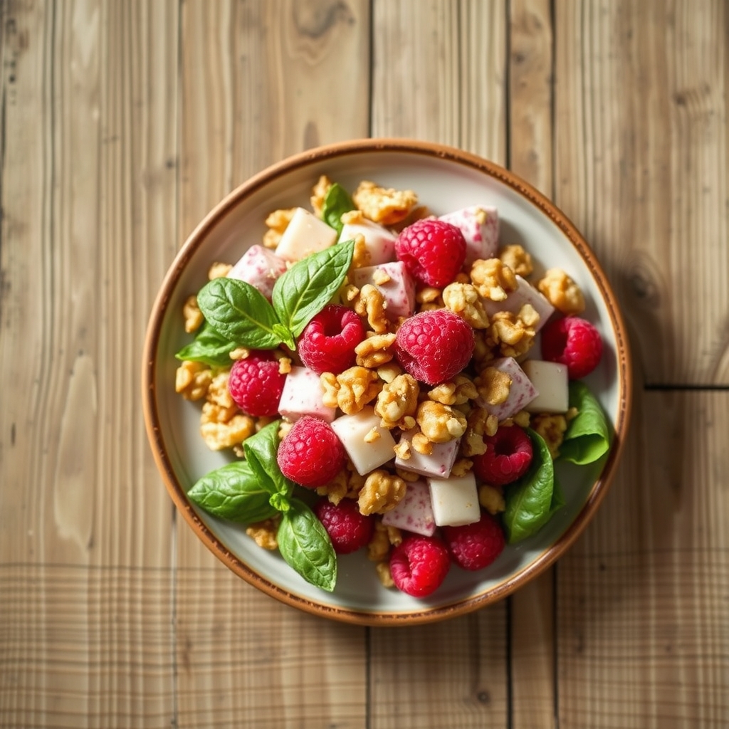 Raspberry-Nut Salad