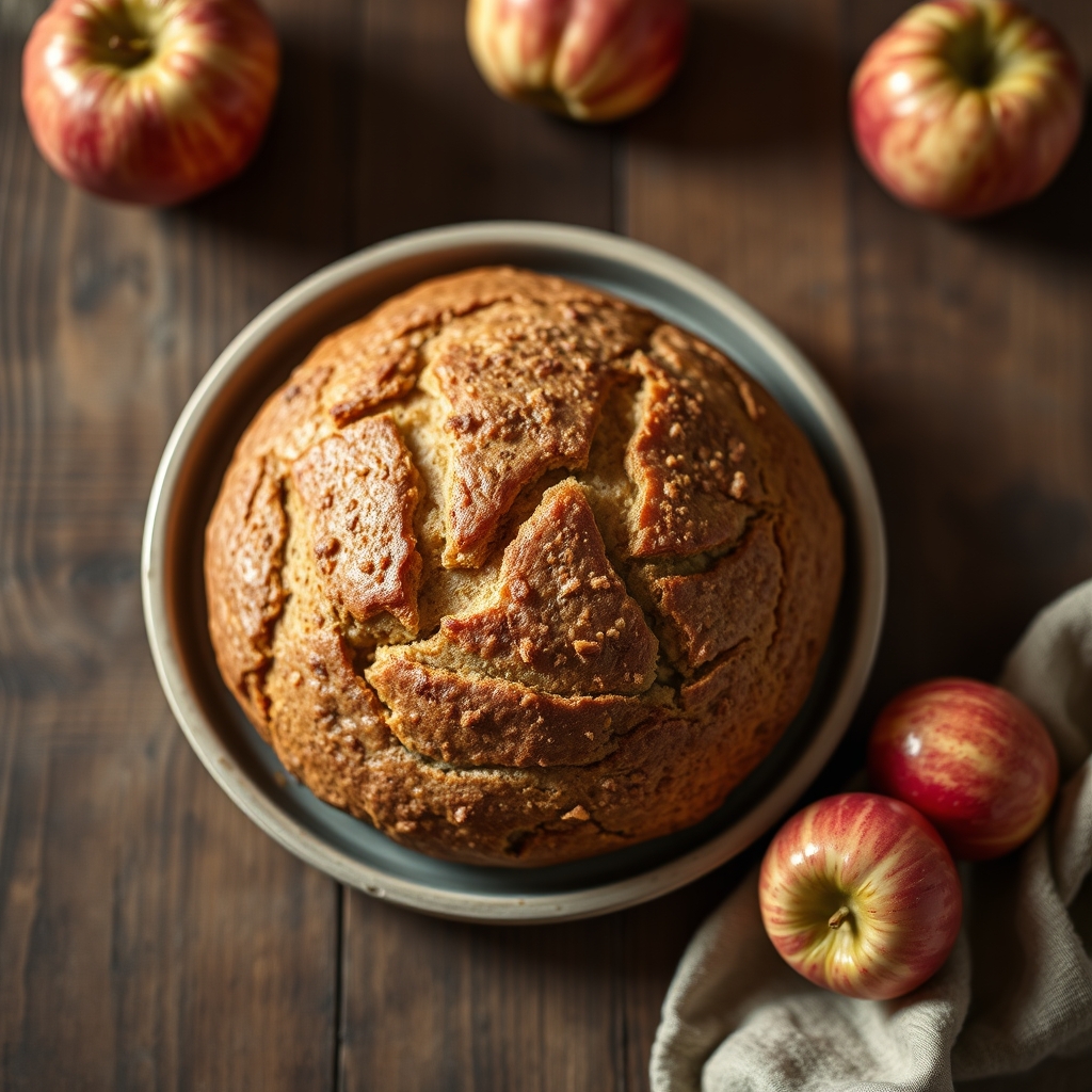 Raw Apple Bread