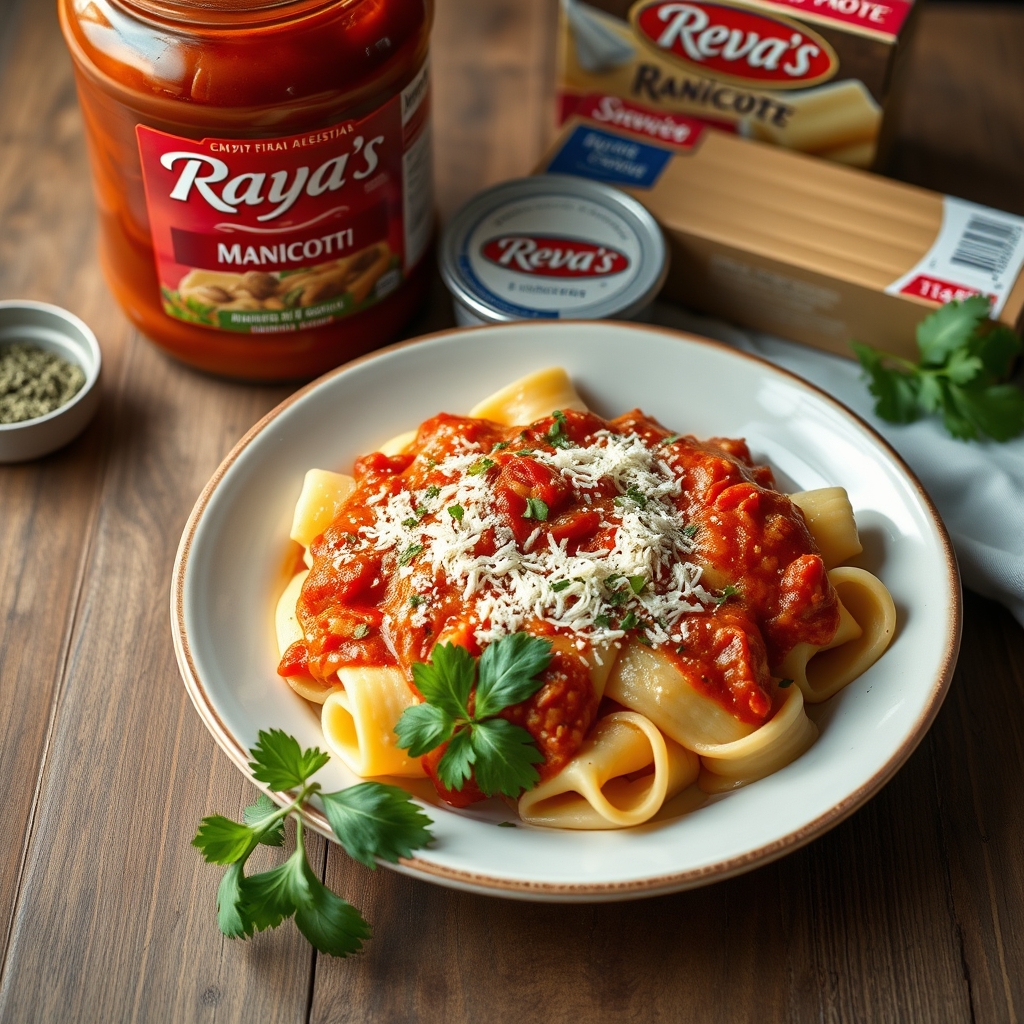 Reva'S Manicotti