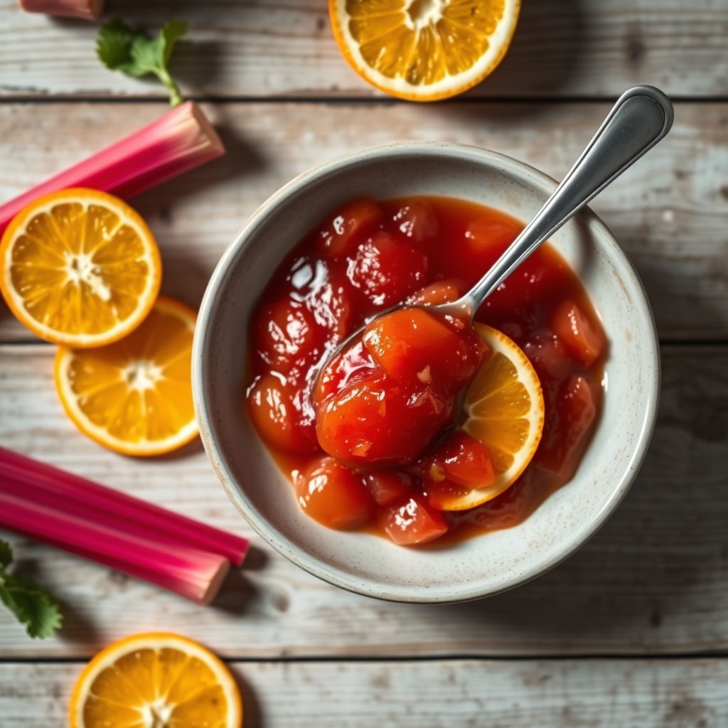 Rhubarb And Orange Marmalade