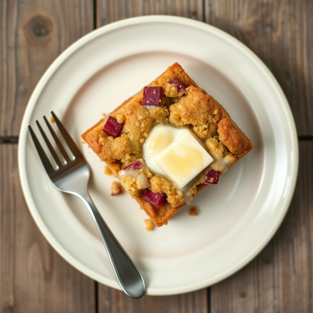 Rhubarb Coffee Cake