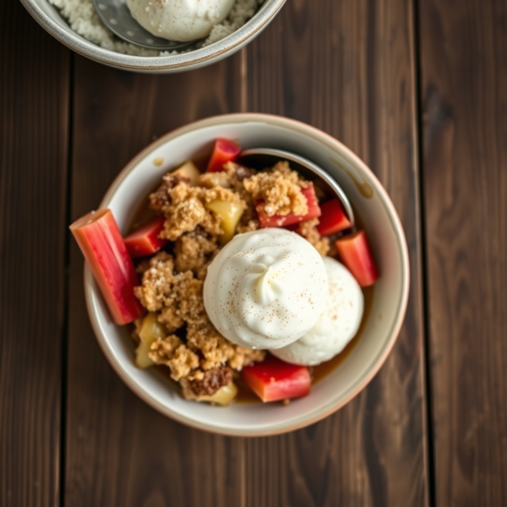 Rhubarb Crisp
