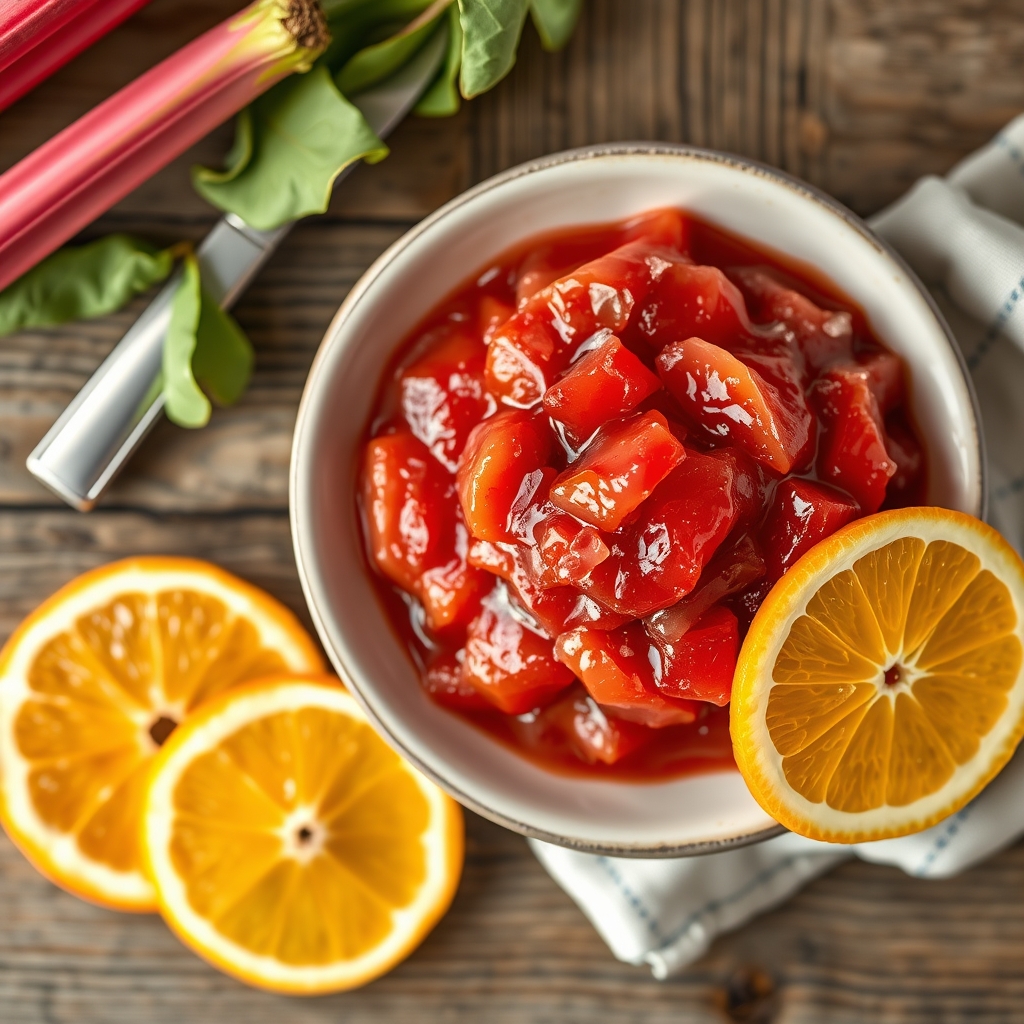 Rhubarb-Orange Slice Jam
