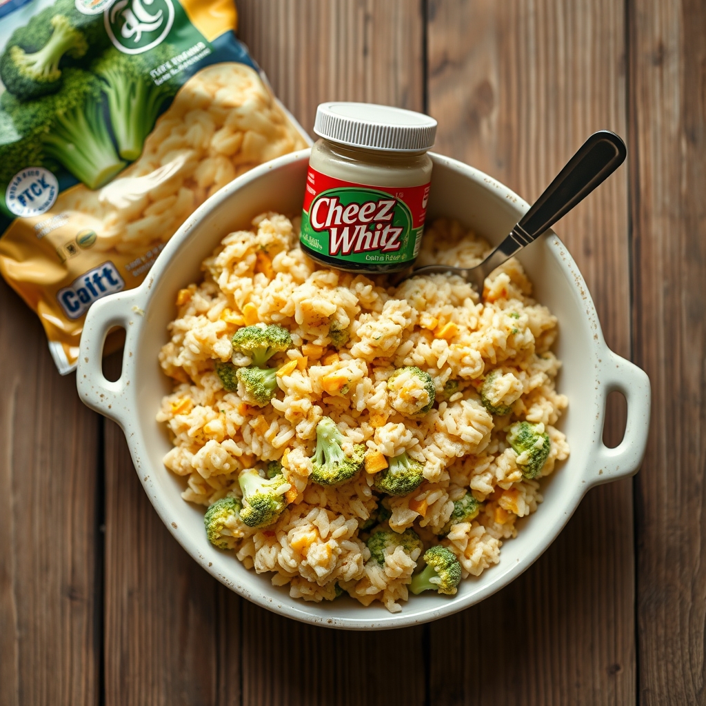 Rice Broccoli And Cheese Casserole