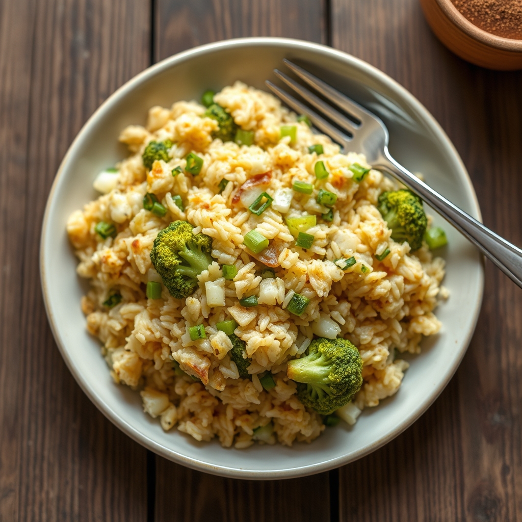 Rice-Broccoli Casserole
