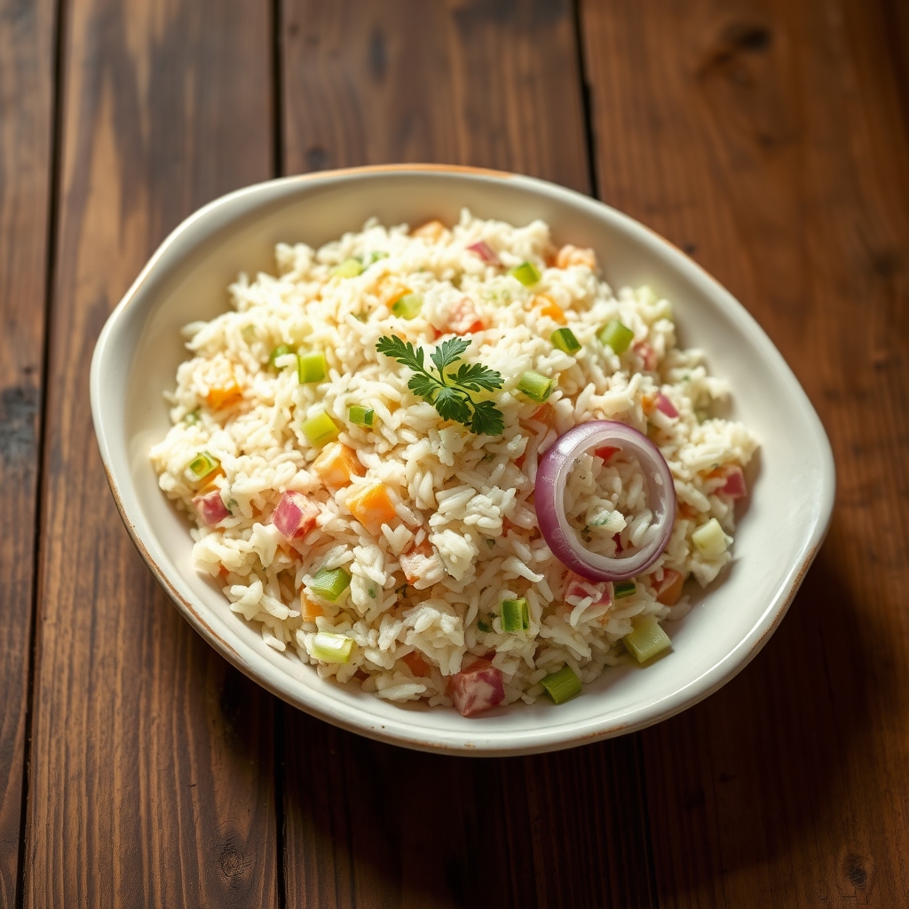 Rice Salad(Great Switch From Potato Salad)