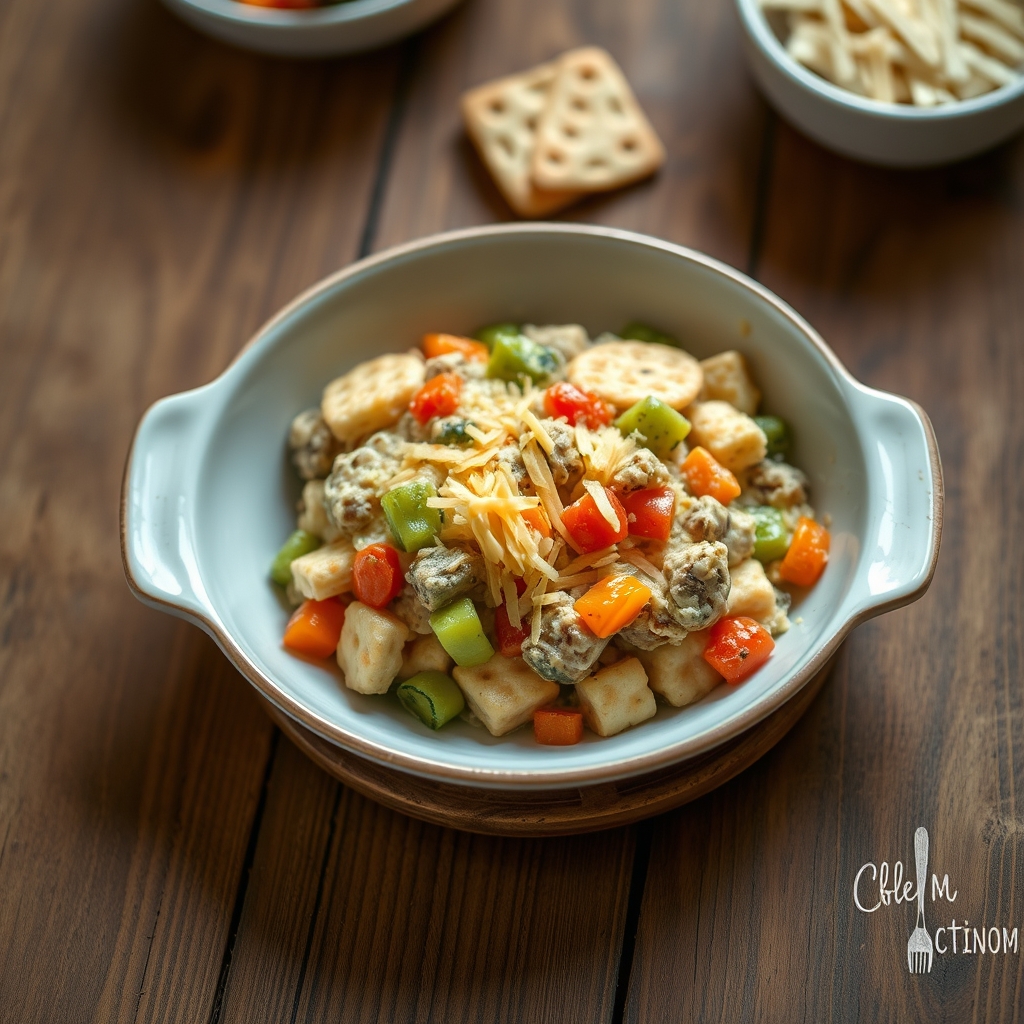 Ritz Cracker Casserole
