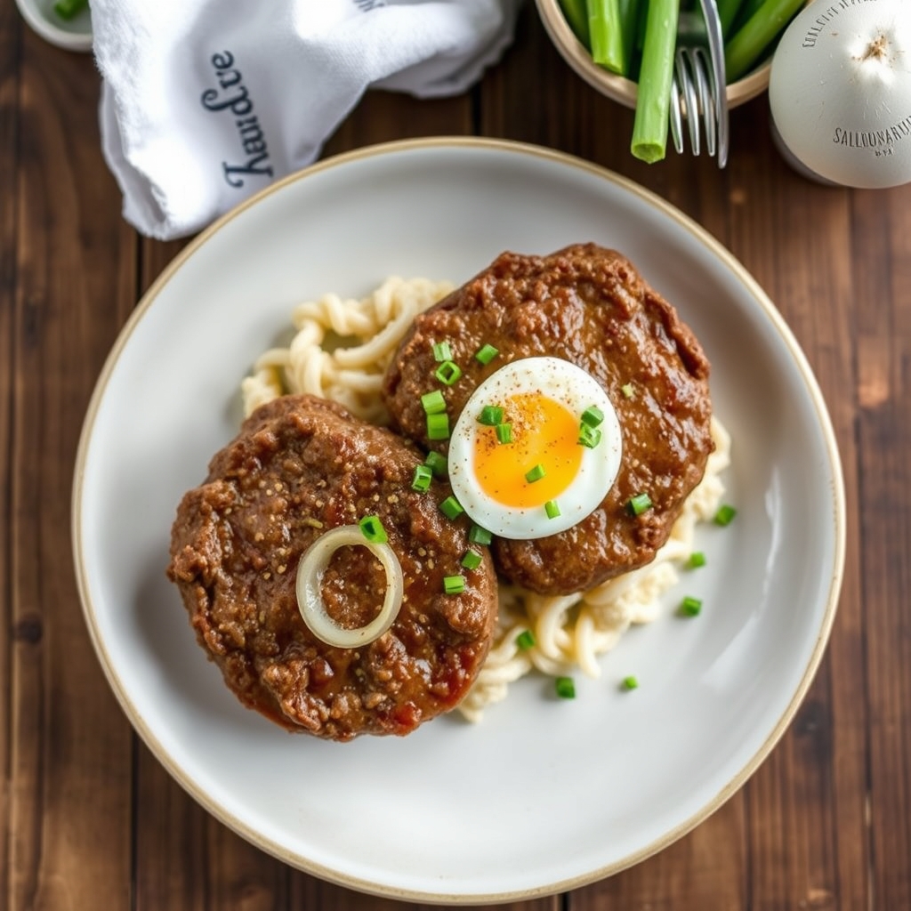 Salisbury Steaks With Onions