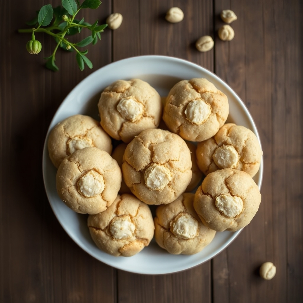 Salted Peanut Cookies