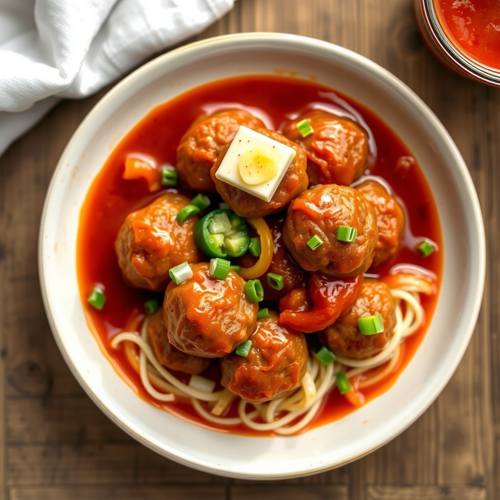 Saucy Cocktail Meatballs