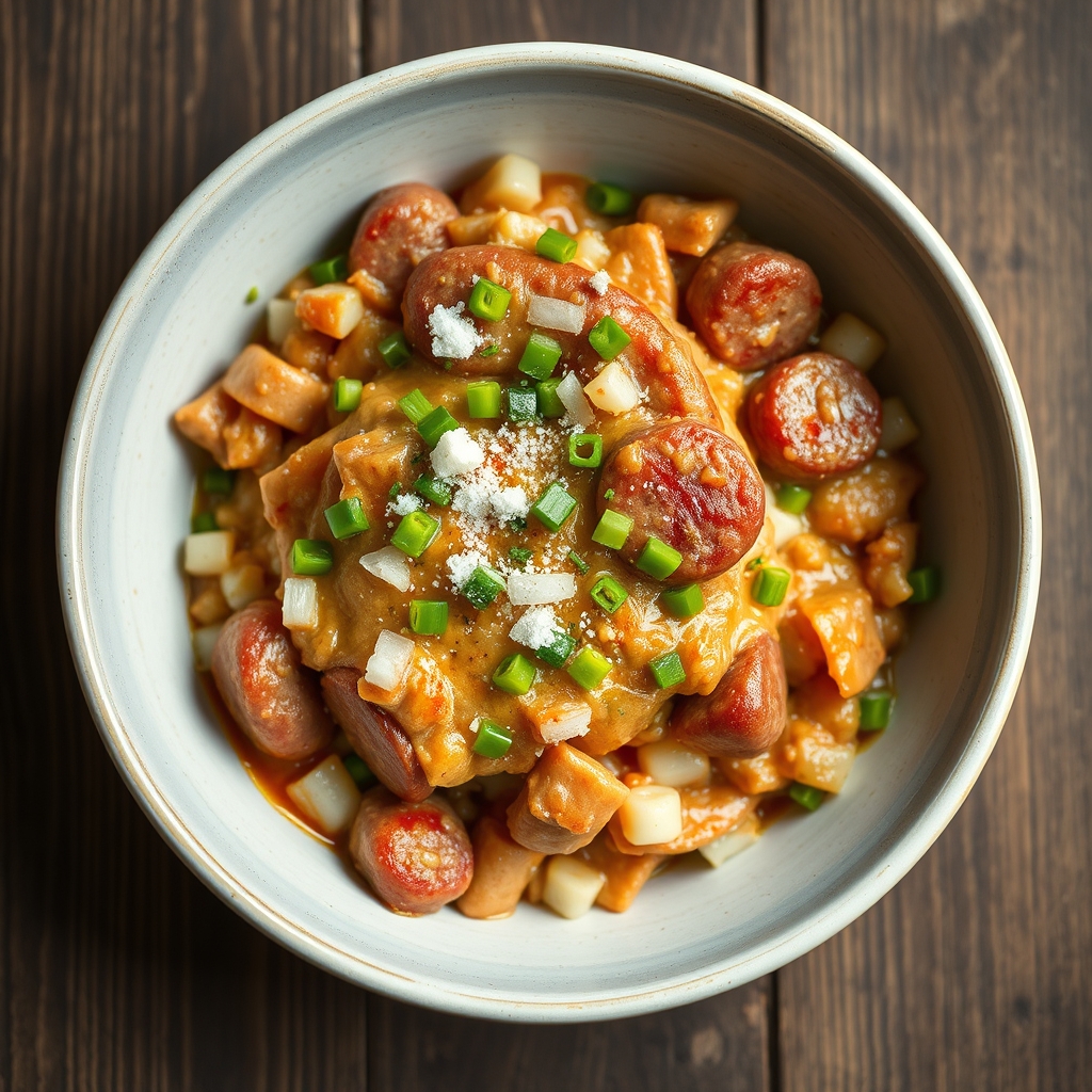Sausage Casserole(Microwave)