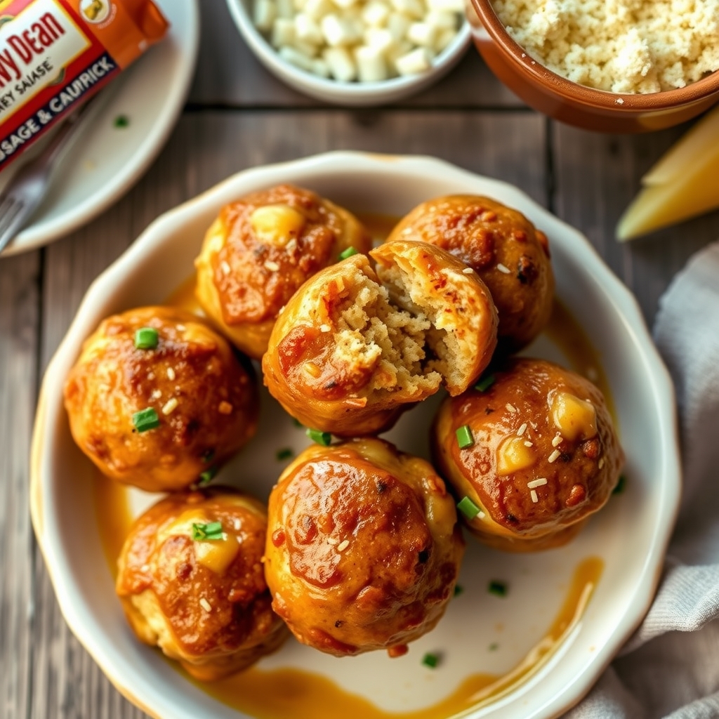 Sausage Cheese Balls