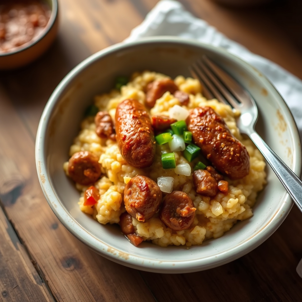 Sausage-Grits Casserole