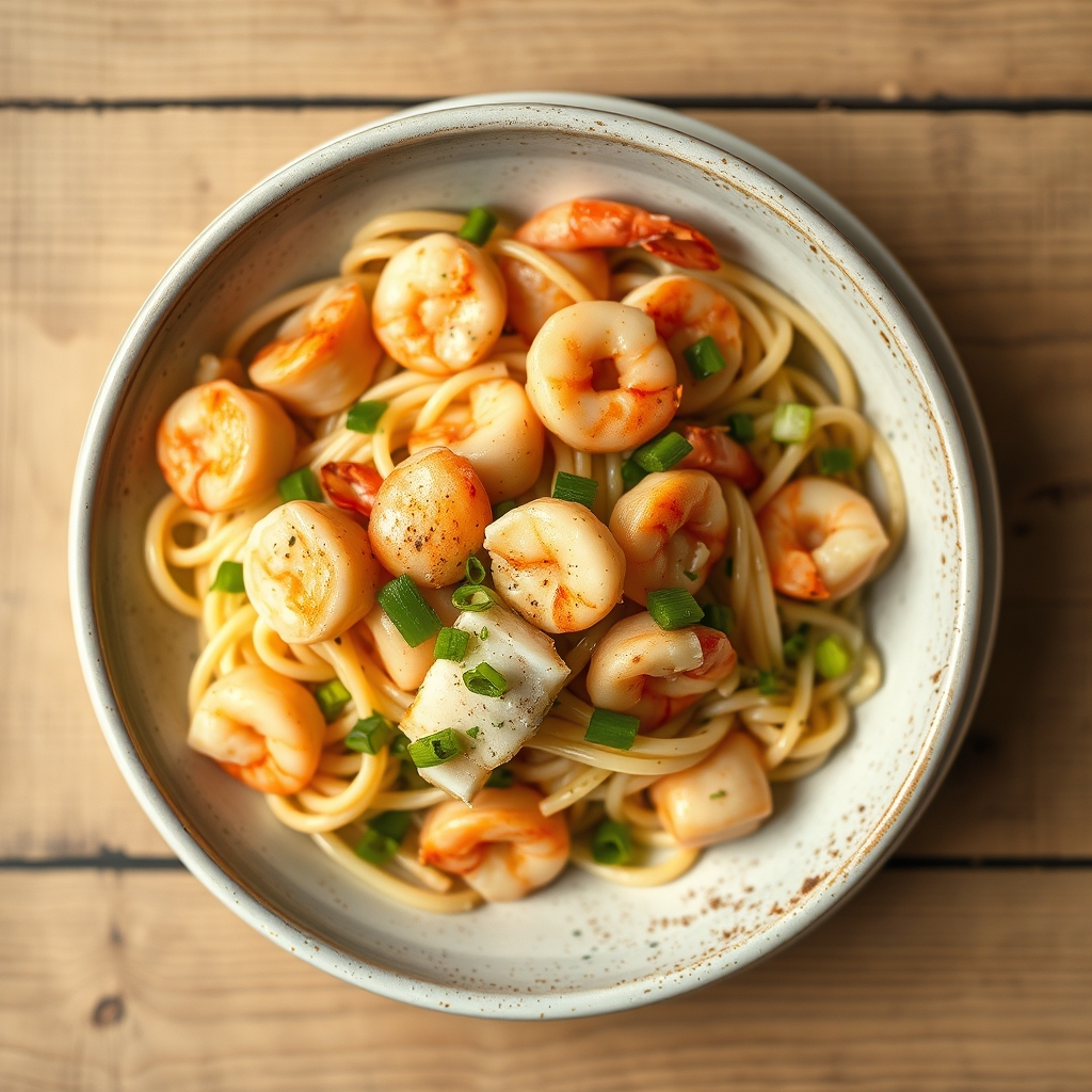 Seafood And Pasta Salad