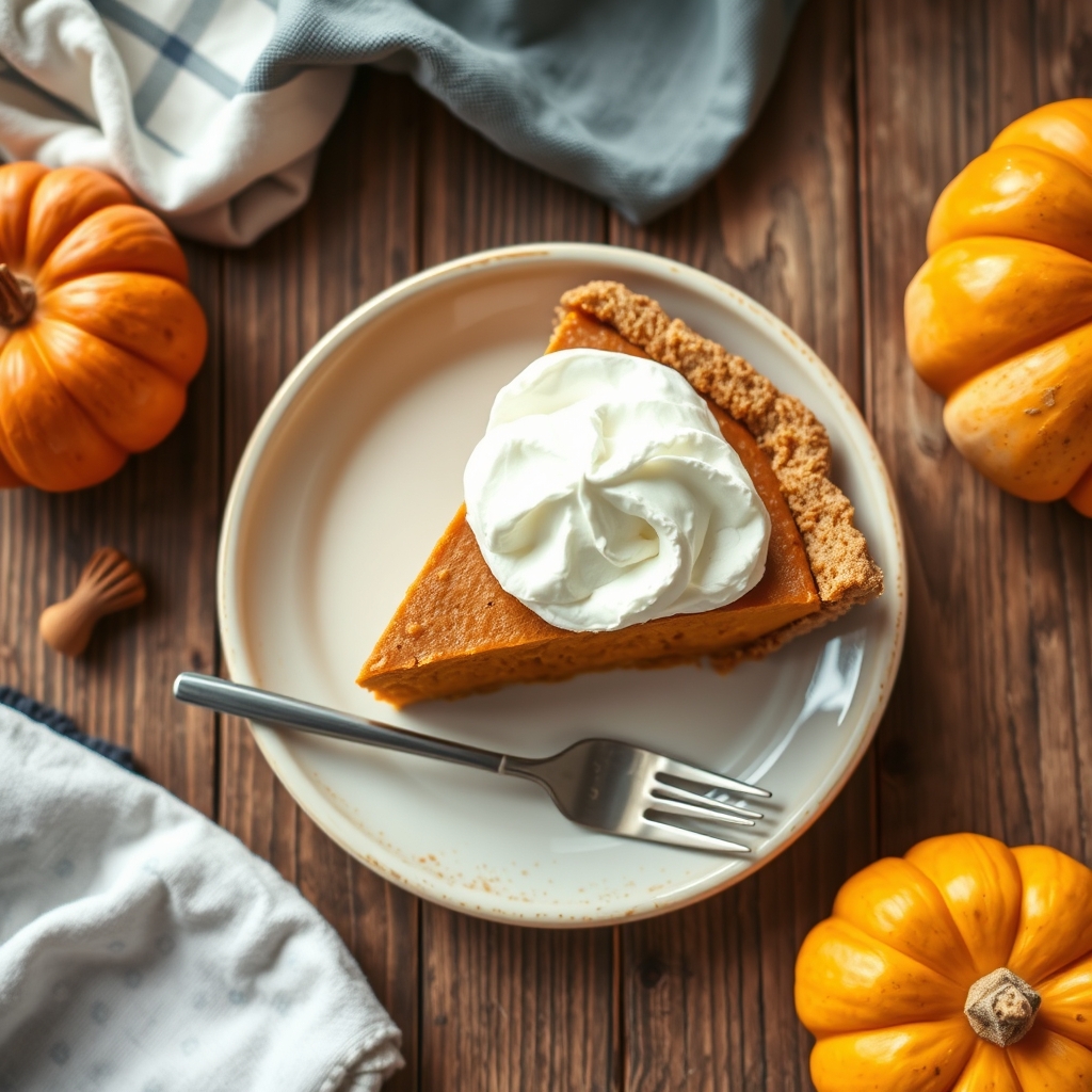 Sensational Double Layer Pumpkin Pie