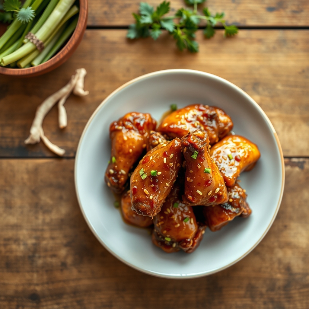 Sesame Chicken Wings