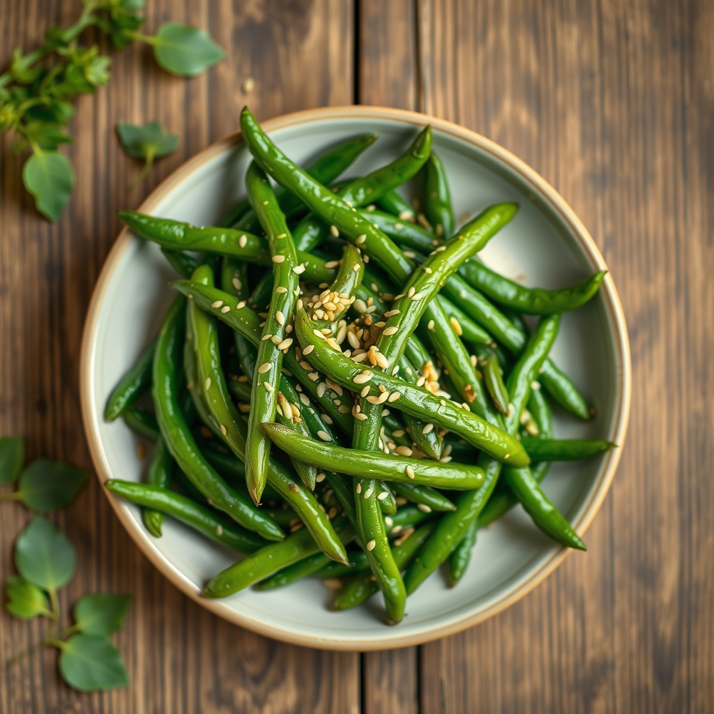 Sesame Green Beans