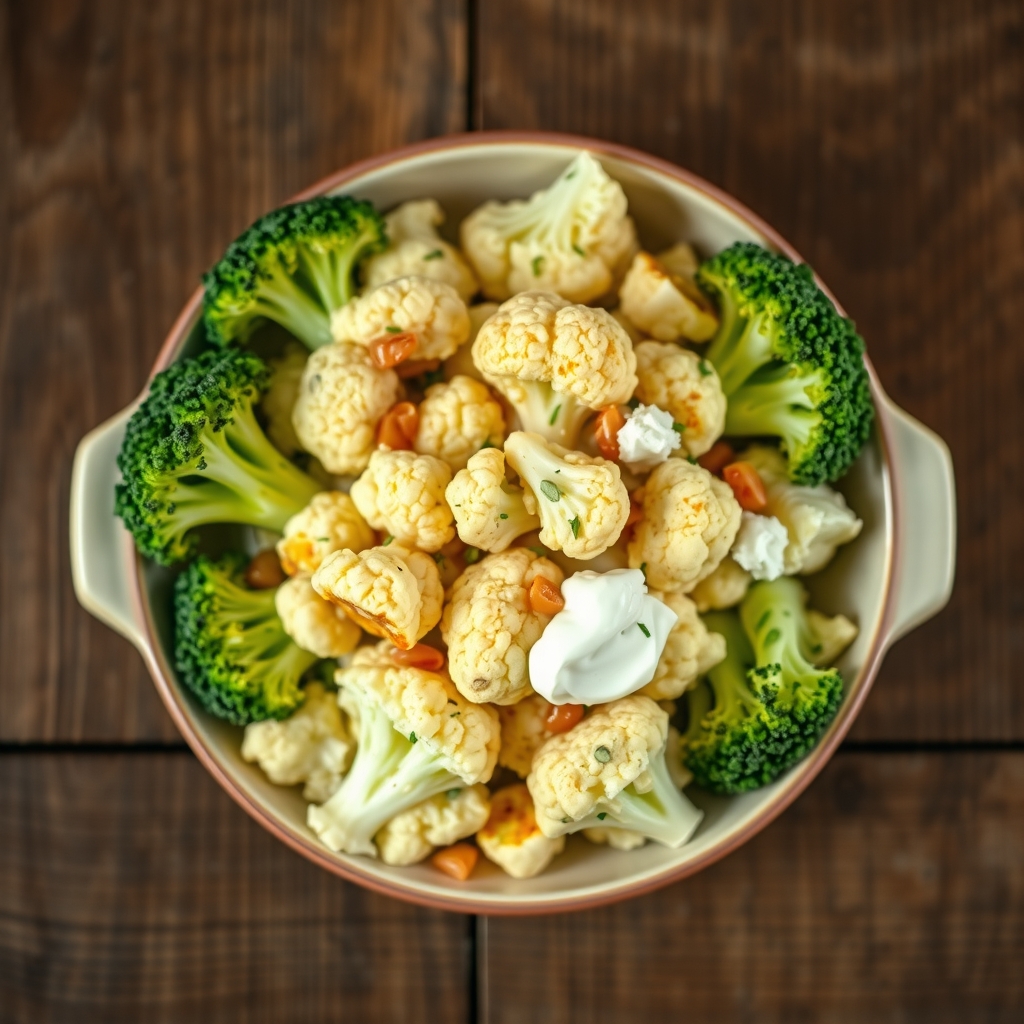 Sharon'S Cauliflower & Broccoli Salad