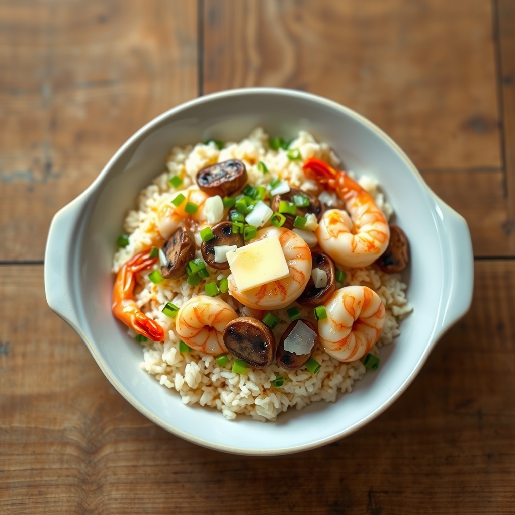 Shrimp With Rice