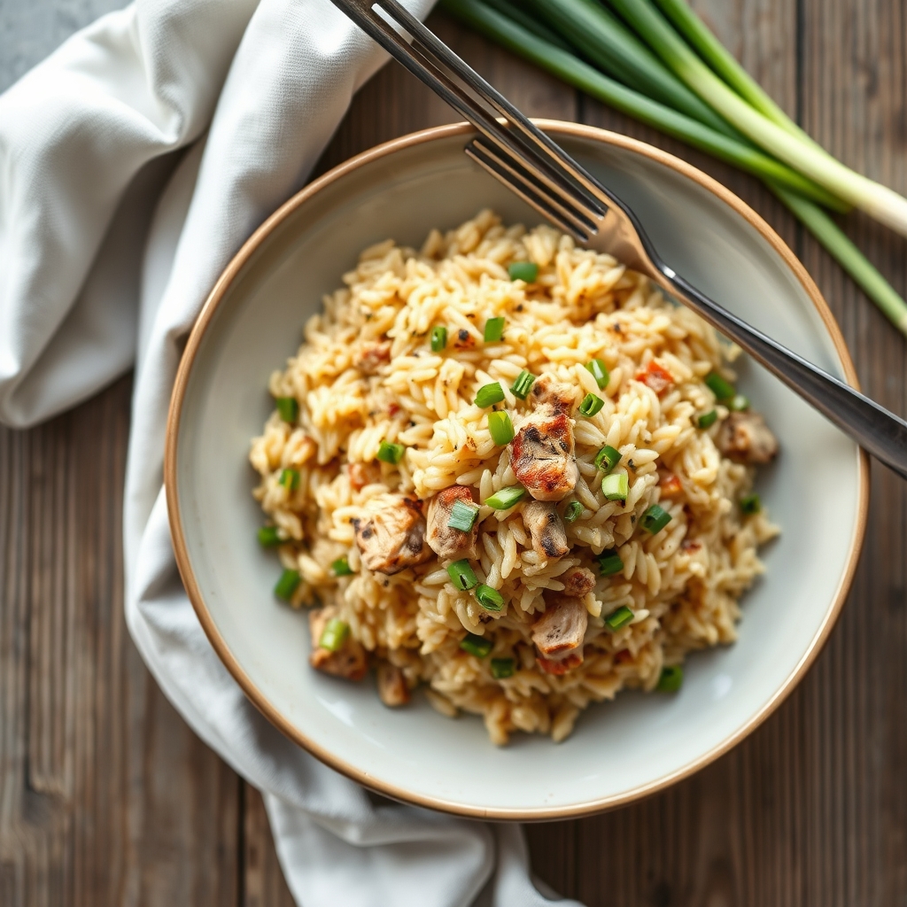 Smoked Turkey Risotto