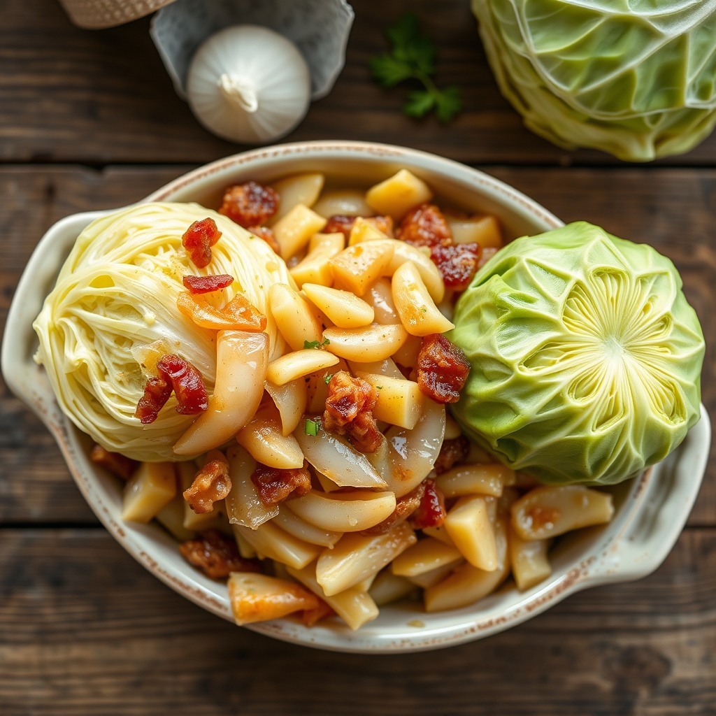 Smothered Cabbage