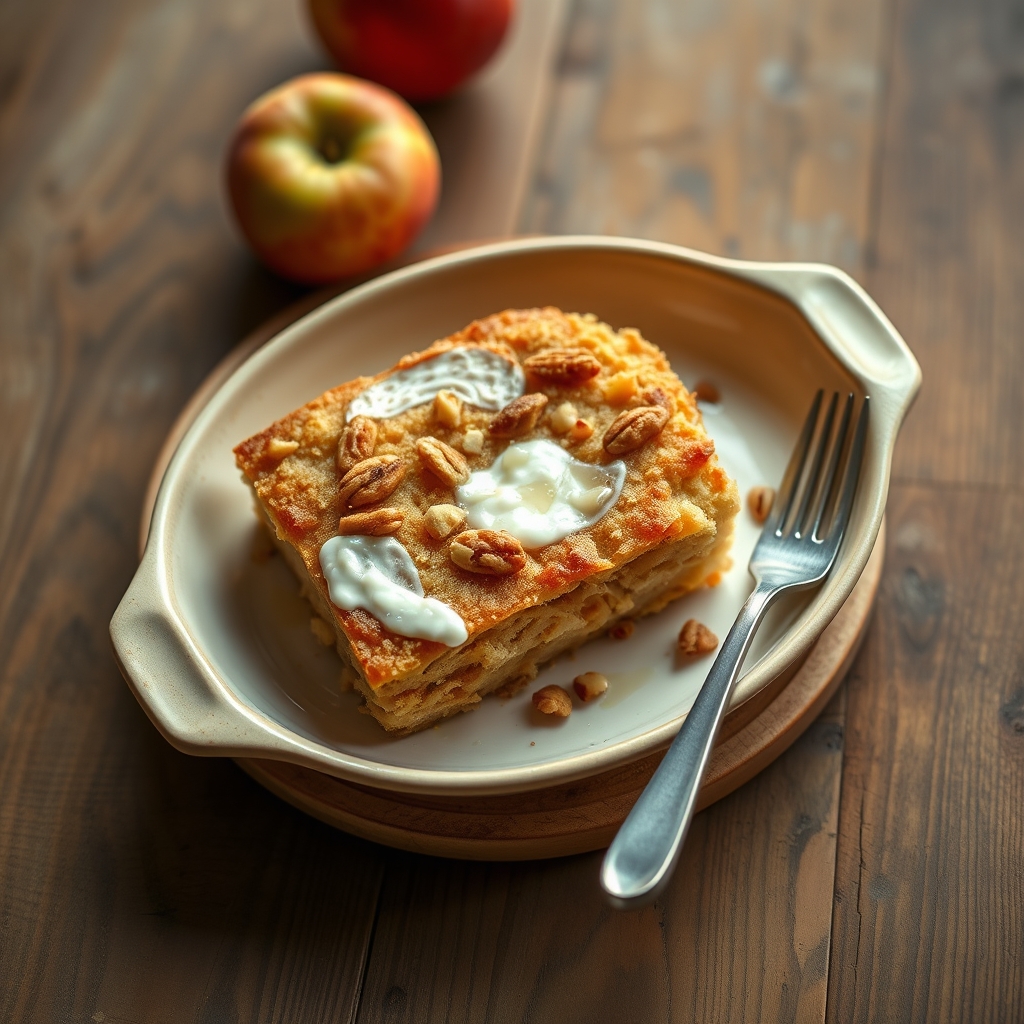 Sour Cream Apple Cake