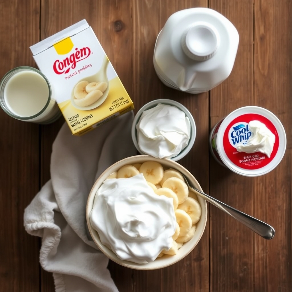 Sour Cream Banana Pudding