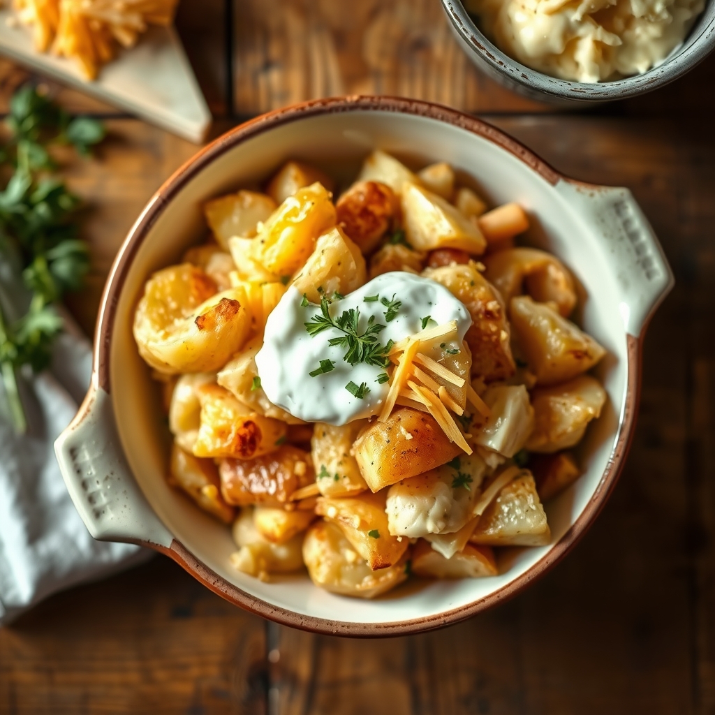 Sour Cream Potatoes