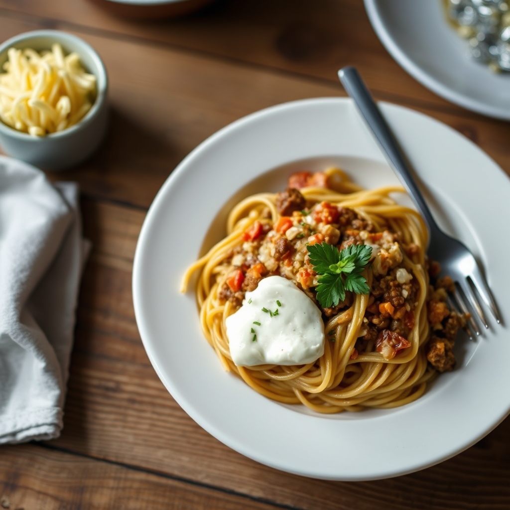 Spaghetti Casserole